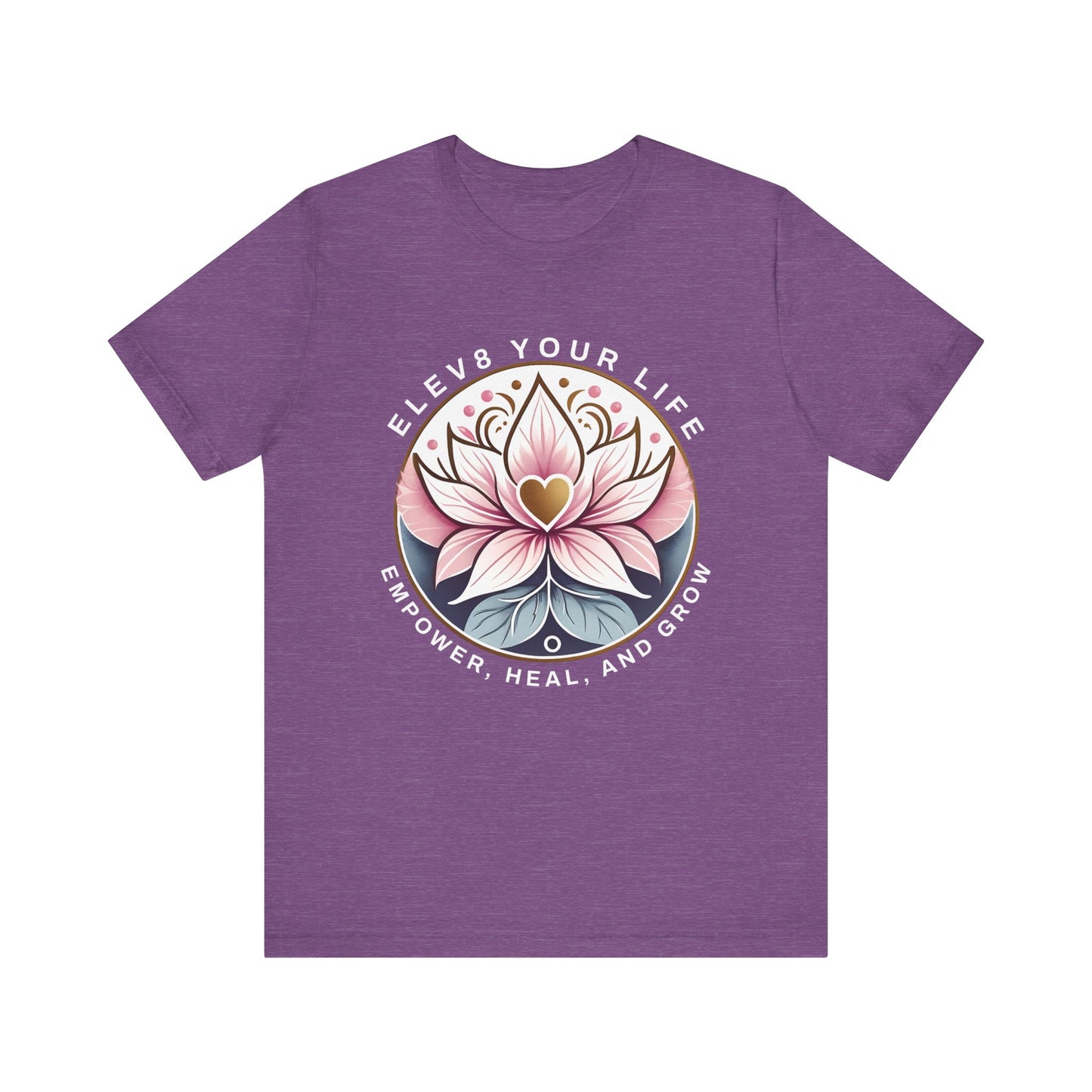 ELEV8 Lotus Flower Short Sleeve Tee