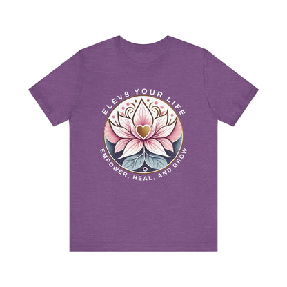 ELEV8 Lotus Flower Short Sleeve Tee