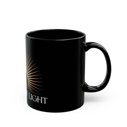 Inspirational School of Light Mug - 11oz & 15oz Black Coffee Cup