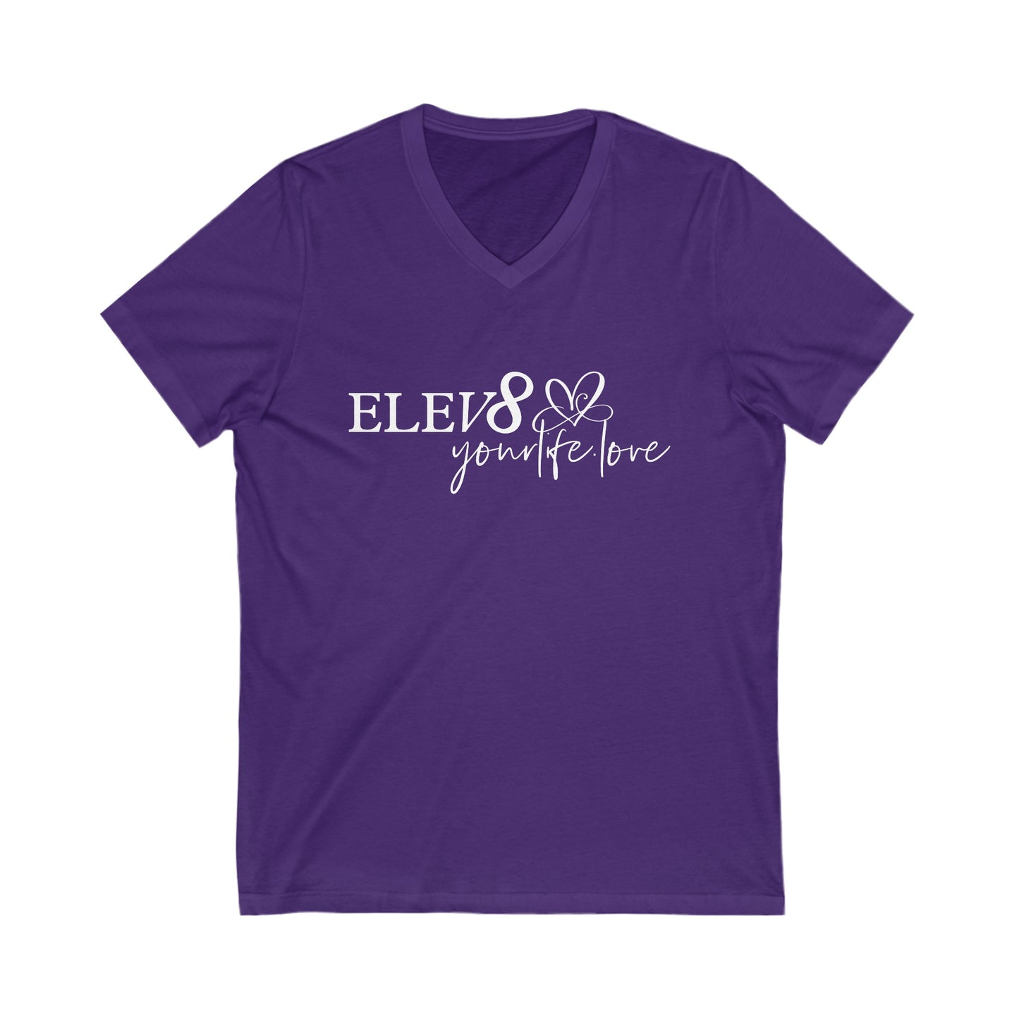 ELEV8 Logo V-Neck Tee
