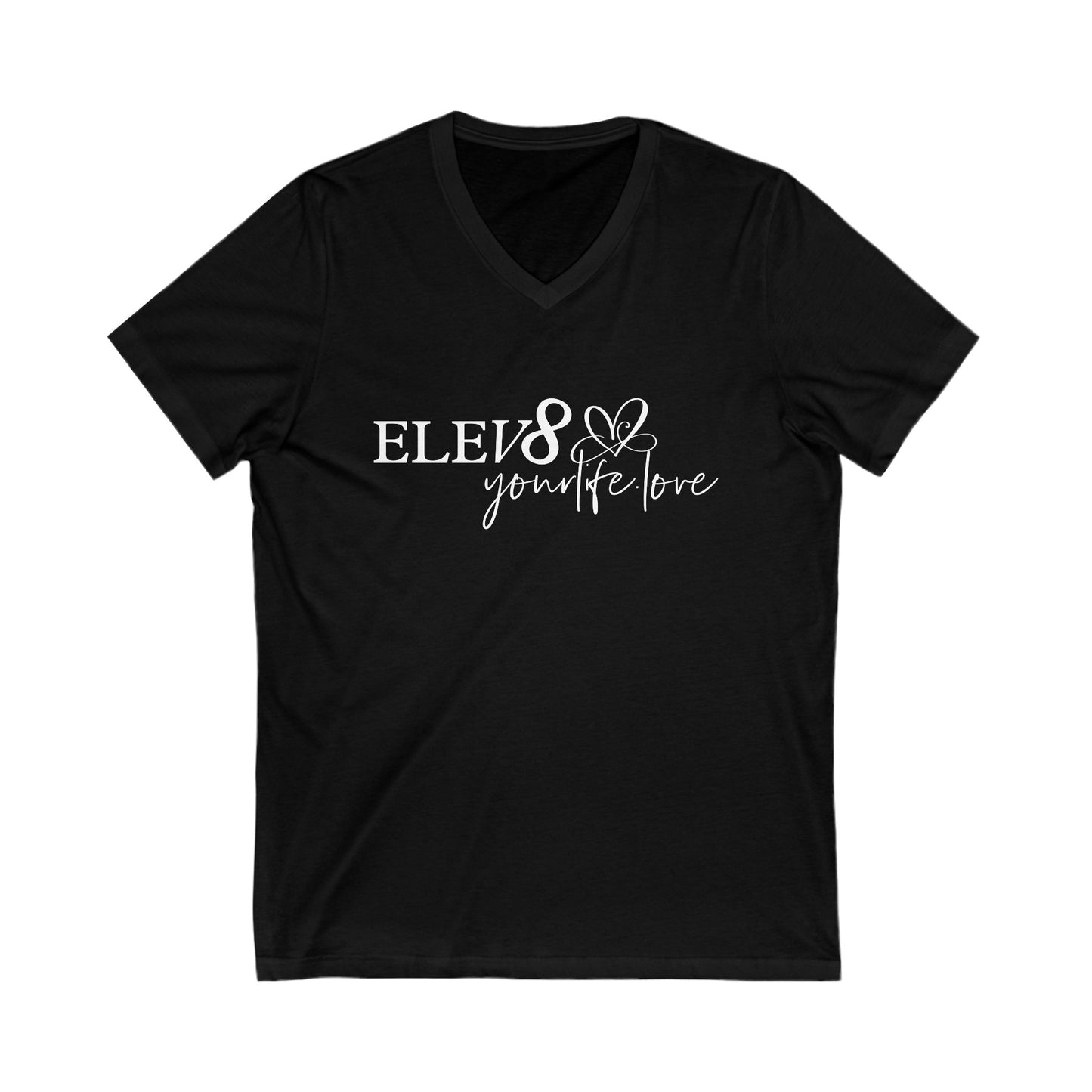 ELEV8 Logo V-Neck Tee