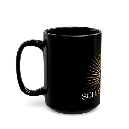 Inspirational School of Light Mug - 11oz & 15oz Black Coffee Cup