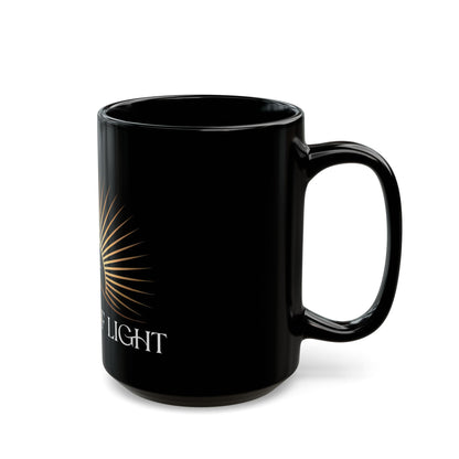 Inspirational School of Light Mug - 11oz & 15oz Black Coffee Cup